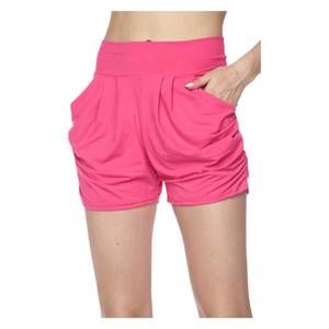 NEW WHITE LABEL women's lounge shorts with pockets in pink